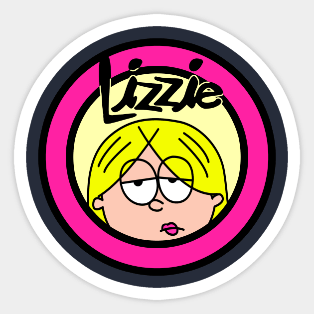 Lizzie Sticker by tiranocyrus